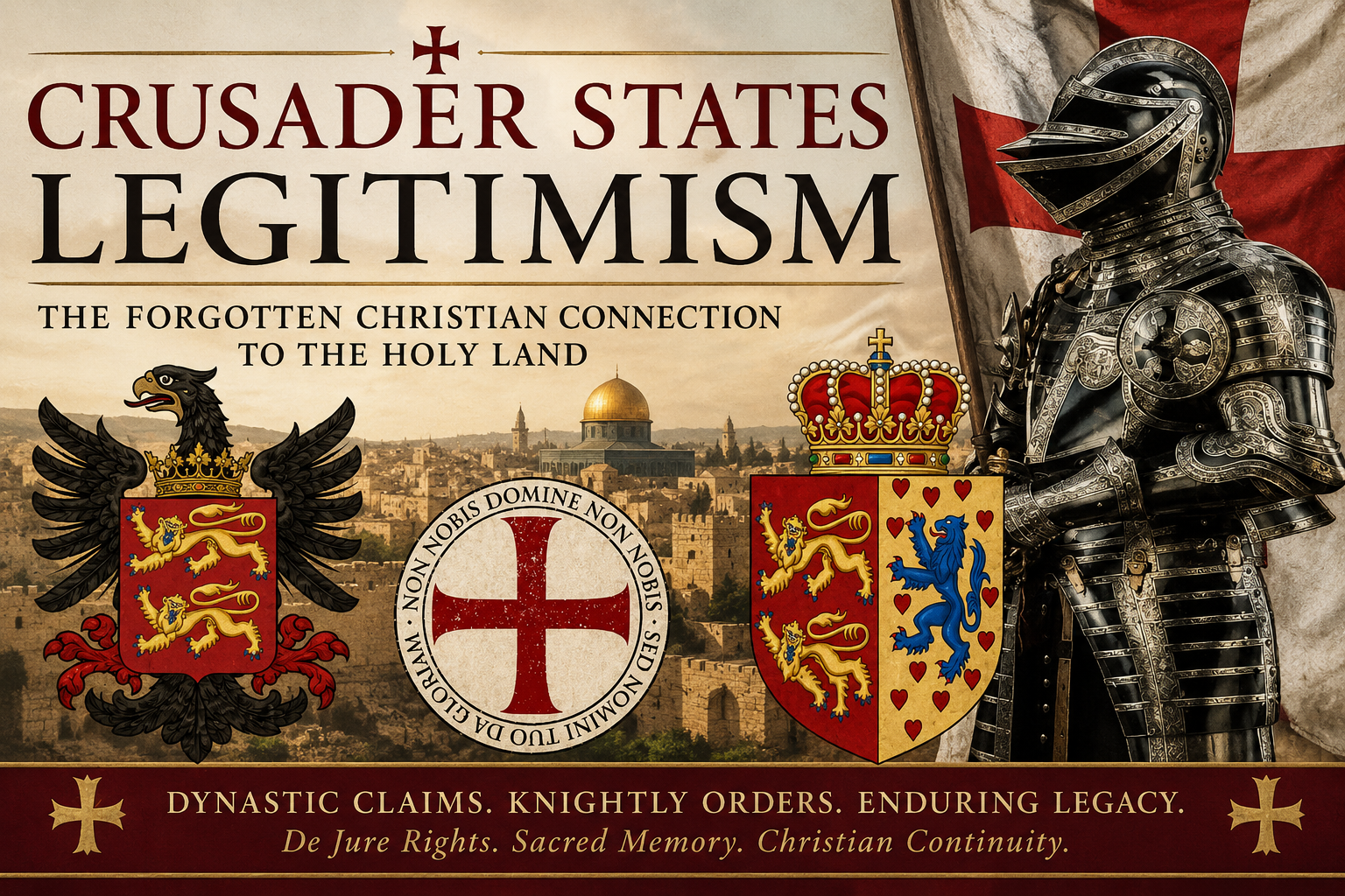 Christian Zionism vs Crusader States Legitimism